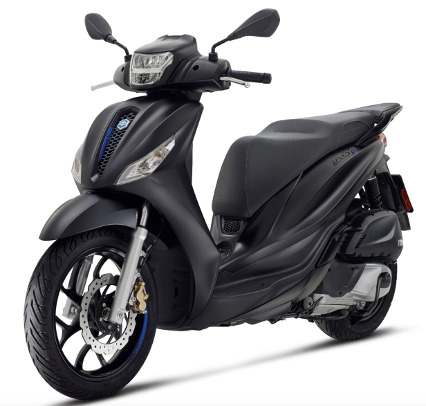 Neue Piaggio Medley enthüllt: Euro 5+ Technologie und sportliches Design