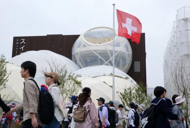 Osaka 2025 Expo attendance falls short of expectation in opening week Musik aus Österreich und Schweizer KI auf der Expo in Osaka