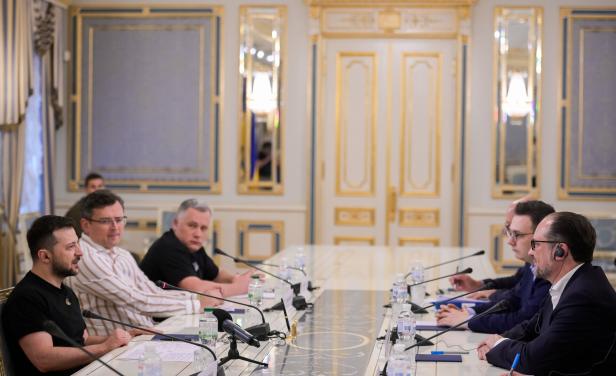 ++ HANDOUT ++ UKRAINE: AUSSENMINISTER SCHALLENBERG IN KIEW