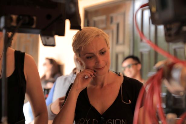 Handout photo of cinematographer Halyna Hutchins