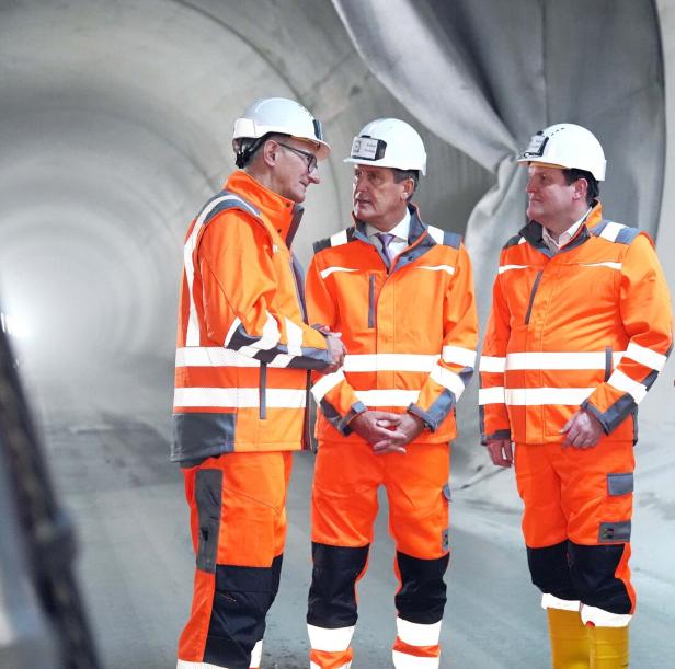 Besuch im Brenner Basistunnel BBT / Hanke, Mattle, Zumtobel