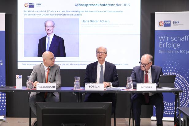 DHK Präsident Pötsch: "Wir müssen mutiger und schneller werden, um den Standort zu sichern" DHK Präsident Pötsch: "Wir müssen mutiger und schneller werden, um den Standort zu sichern"