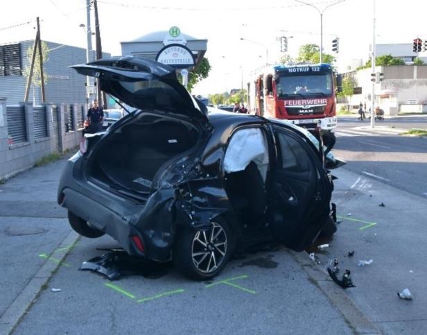 Unfall Eipeldauerstraße Unfall Eipeldauerstraße