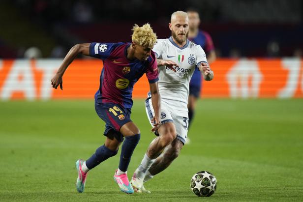 UEFA Champions League semi-finals first leg - FC Barcelona vs FC Inter UEFA Champions League semi-finals first leg - FC Barcelona vs FC Inter