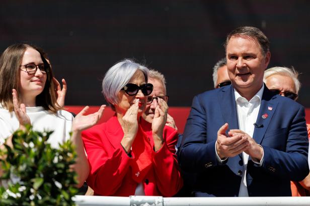 1. MAI-AUFMARSCH DER SPÖ: HANKE / SPORRER / BABLER 1. MAI-AUFMARSCH DER SPÖ: HANKE / SPORRER / BABLER