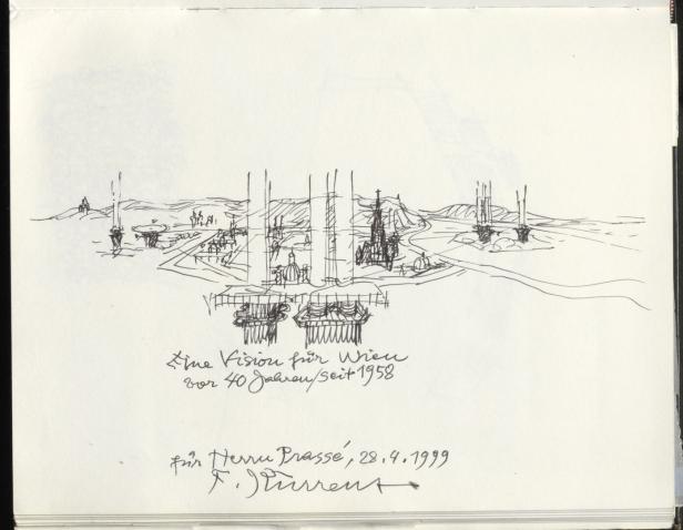 Friedrich Kurrent „Vision für Wien vor 40 Jahren (1999)“.