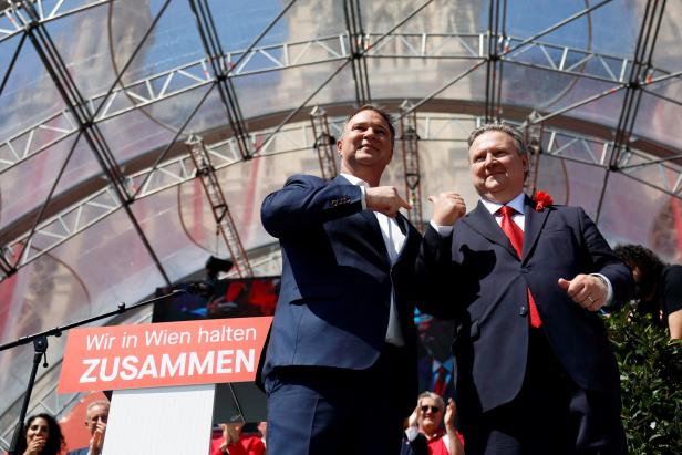 Social Democrats celebrate May Day in Vienna