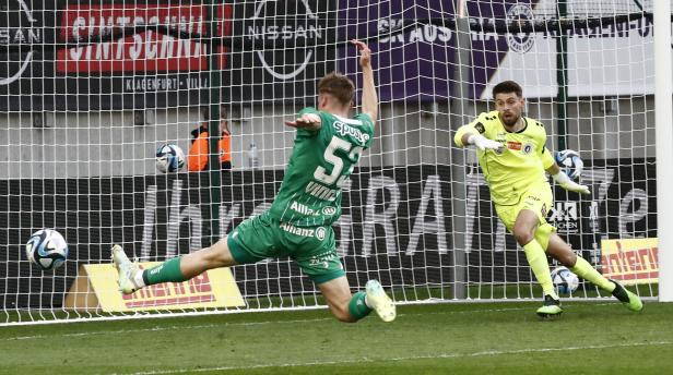 FUSSBALL: ADMIRAL BUNDESLIGA/MEISTERGRUPPE/9. RUNDE: SK AUSTRIA KLAGENFURT - SK RAPID WIEN