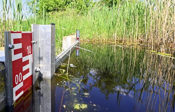 ++ THEMENBILD ++ BURGENLAND: WEHRANLAGEN VERHINDERN ABFLIESSEN VON WASSER AUS SEEWINKEL