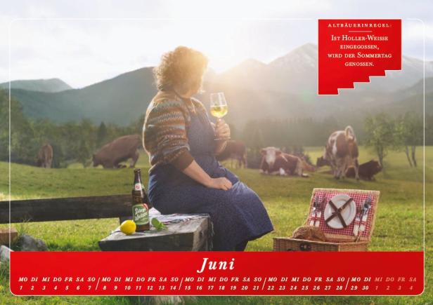 Stiegl Altbäuerinnen Kalender 3 Demner Merlicek & Bergmann