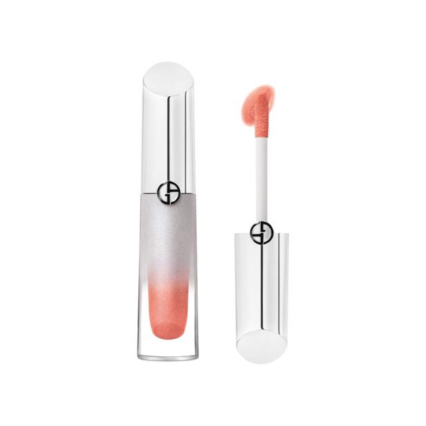 Ein Lipgloss von Giorgio Armani mit geöffnetem Applikator.