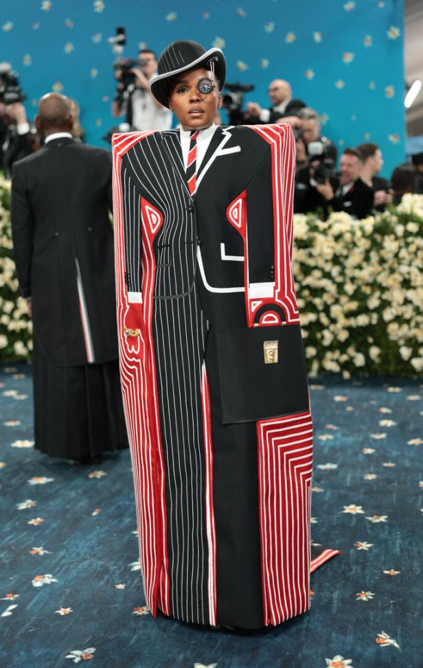 Die Met Gala findet im Metropolitan Museum of Art in New York City statt.