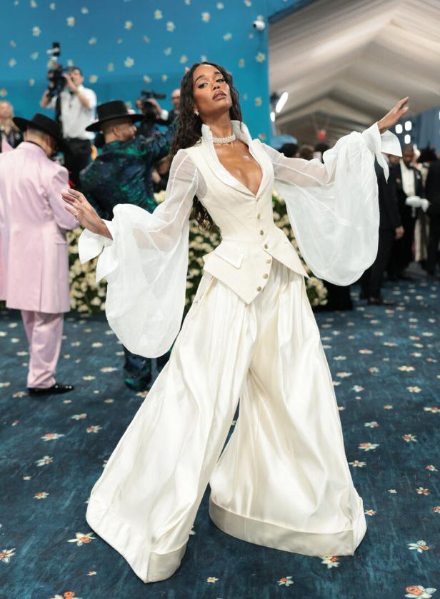 Die Met Gala findet im Metropolitan Museum of Art in New York City statt.