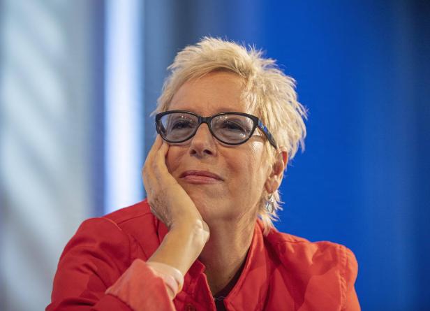 Doris Dörrie, deutsche Regisseurin und Schriftstellerin, auf der Frankfurter Buchmesse 2019.