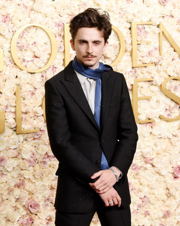 Timothée Chalamet bei den 82. Annual Golden Globe Awards.