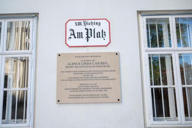 Die Gedenktafel