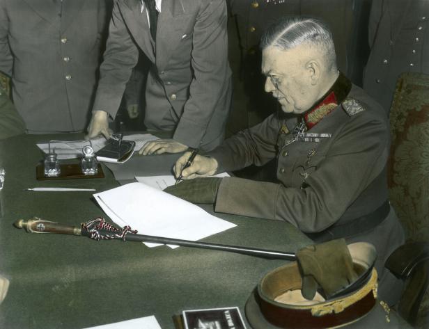 Kapitulation Deutschlands 1945 / Keitel - -