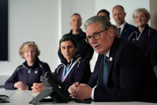 British PM Keir Starmer visits West Midlands