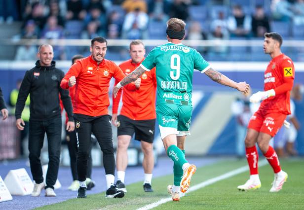 FUSSBALL: ADMIRAL BUNDESLIGA / MEISTERGRUPPE / 8. RUNDE: FK AUSTRIA WIEN - SK RAPID