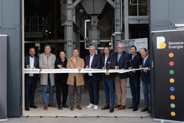 Burgenland Energie eröffnet erneuerbares Heizwerk in Eisenstadt