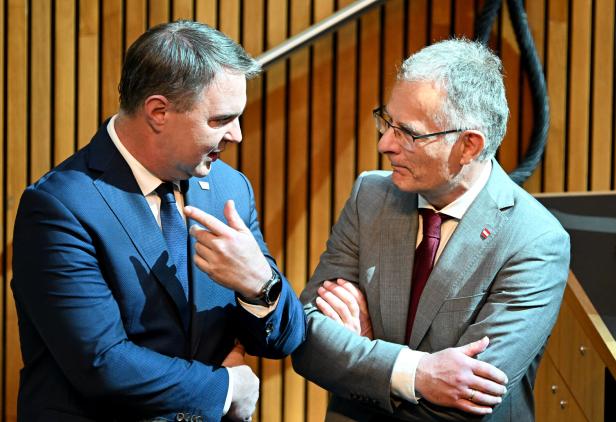 SONDERSITZUNG DES NATIONALRATES MIT BUDGETREDE: BABLER / MARTERBAUER
