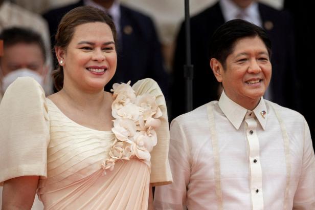 Angelobung von Marcos und Duterte: Eine kurze Zeit lang schien für die beiden alles zu funktionieren
