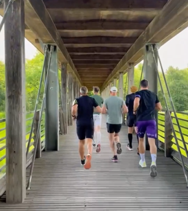 Menschen bei der Challenge