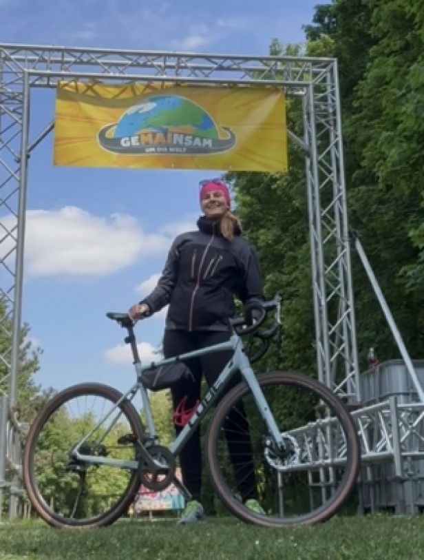 Menschen bei der Challenge