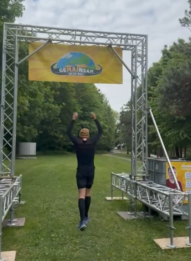 Menschen bei der Challenge