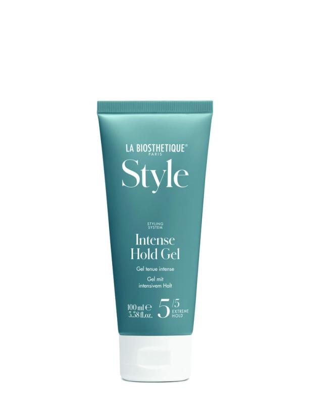 Eine Tube „La Biosthétique Style Intense Hold Gel“ mit extrem starkem Halt.