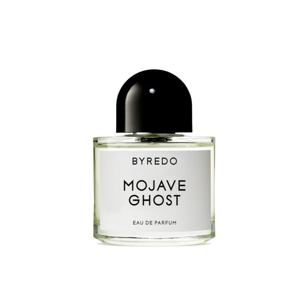 Eine Flasche „Mojave Ghost“ Eau de Parfum von Byredo.