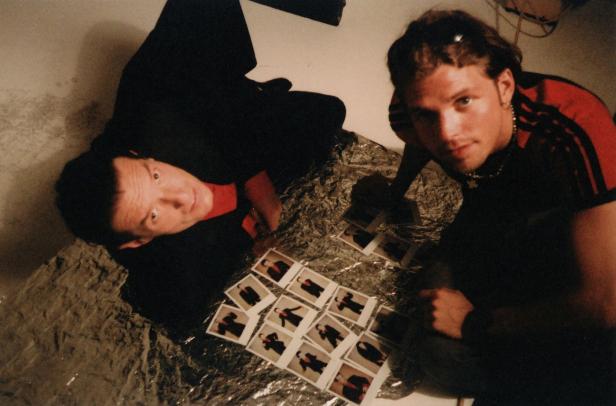 Falco und Rainer Hosch im Jahr 1996