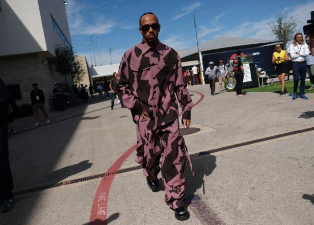 Lewis Hamilton bei dem Großen Preis der USA.