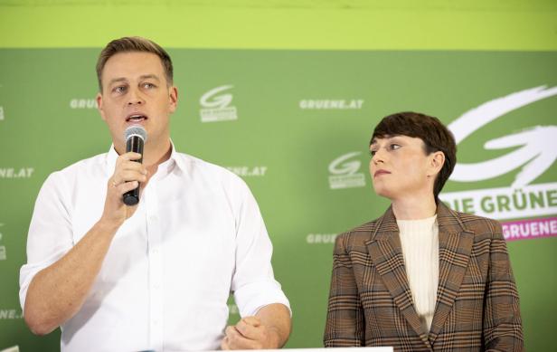 NACH NR-WAHL: DIE GRÜNEN ERWEITERTER BUNDESVORSTAND MIT NOMINIERUNG SONDIERUNGSTEAM: KAINEDER/MAURER