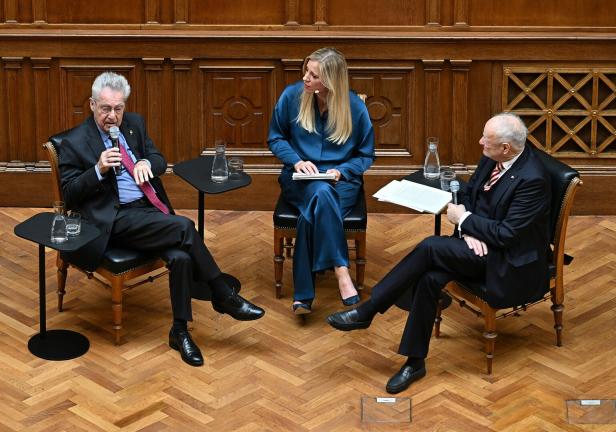 70. JAHRESTAG: UNTERZEICHNUNG DES STAATSVERTRAGS / FESTAKT PARLAMENT: FISCHER / KHOL