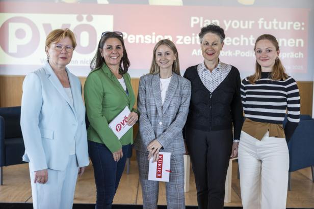 "Plan your Future"-Informationsveranstaltung PVÖ - Podiumsgespräch: "Plan your future: Pension zeitgerecht planen"