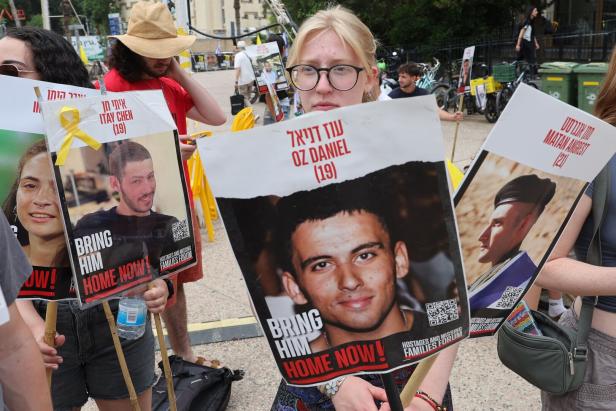 ISRAEL-US-PALESTINIAN-CONFLICT-HOSTAGES