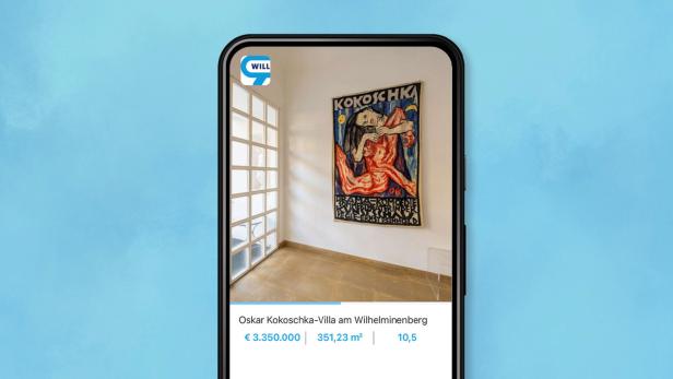 Villa Kokoschka: Juwel österreichischer Kunstgeschichte steht auf willhaben zum Verkauf