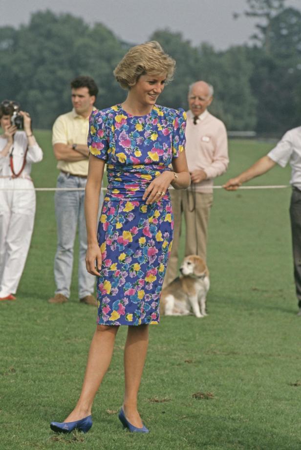 Prinzessin Diana mit dem Caring Dress.
