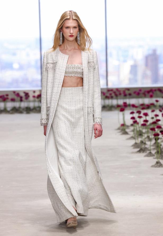 Carolina Herrera präsentiert die neueste Kollektion während der New York Fashion Week.