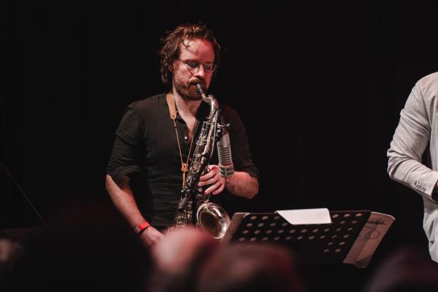 Leonhard Skorupa beim Jazzfestival Saalfelden 2025.
