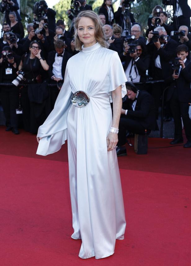 Jodie Foster bei der Premiere von „A Private Life“ bei den 78. Filmfestspielen in Cannes.