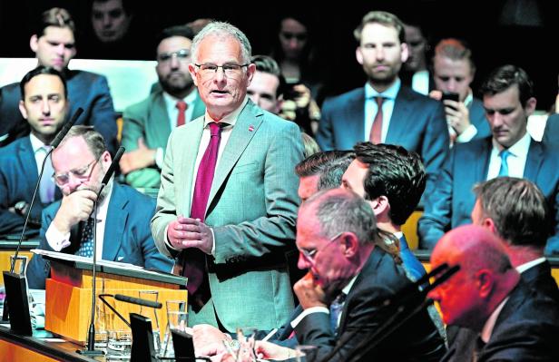 SONDERSITZUNG DES NATIONALRATES MIT BUDGETREDE: MARTERBAUER