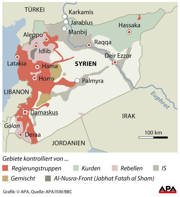Syrien-Konflikt: Wer kämpft eigentlich gegen wen?