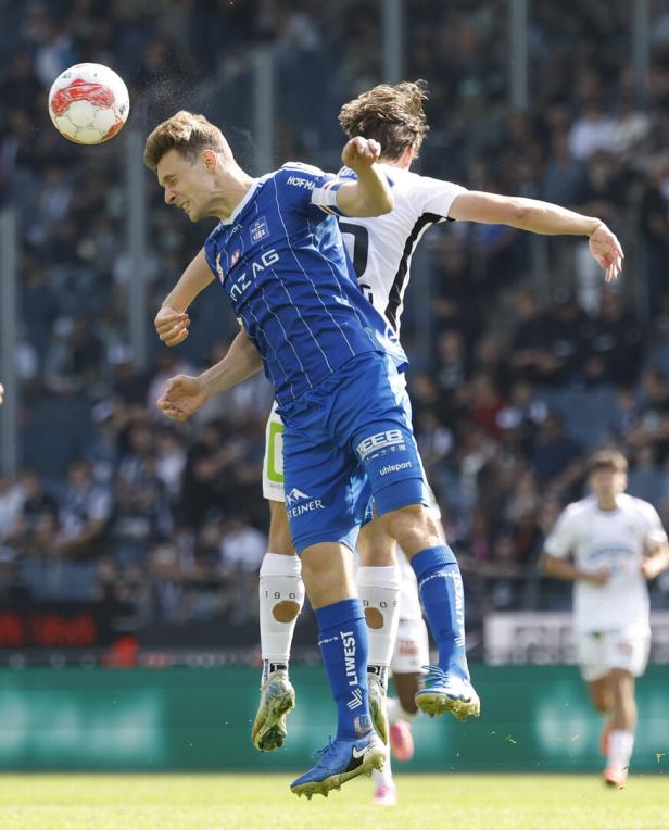 FUSSBALL: ADMIRAL BUNDESLIGA / MEISTERRUNDE / 4. RUNDE: SK PUNTIGAMER STURM GRAZ - BLAU-WEISS LINZ FUSSBALL: ADMIRAL BUNDESLIGA / MEISTERRUNDE / 4. RUNDE: SK PUNTIGAMER STURM GRAZ - BLAU-WEISS LINZ