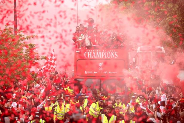 Liverpool FC victory parade
