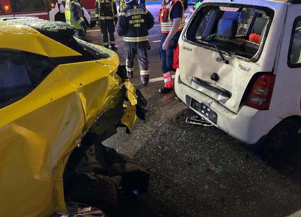 Unfall forderte 3 Verletzte