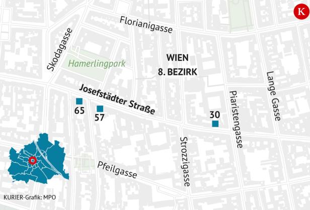 Standorte der Ladezonen