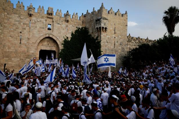 Jerusalem Day, amid the ongoing conflict in Gaza between Israel and Hamas, in Jerusalem Jerusalem Day, amid the ongoing conflict in Gaza between Israel and Hamas, in Jerusalem