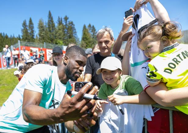 FUSSBALL: WM QUALIFIKATION: ÖFFENTLICHES TRAINING ÖFB: DANSO